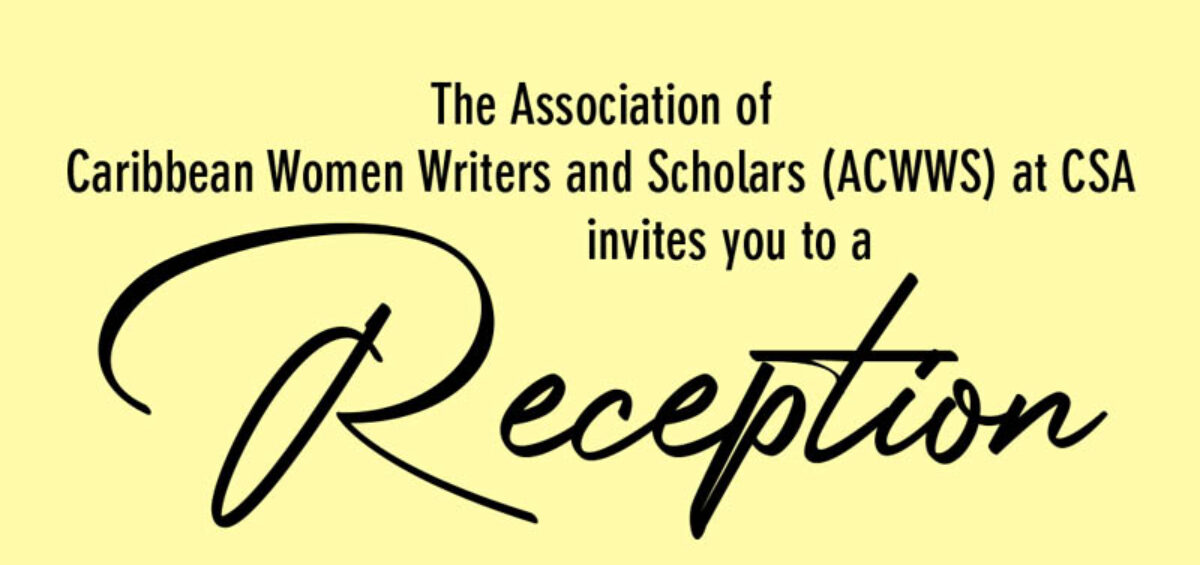 ACWWS Reception at the Caribbean Studies Association Conference